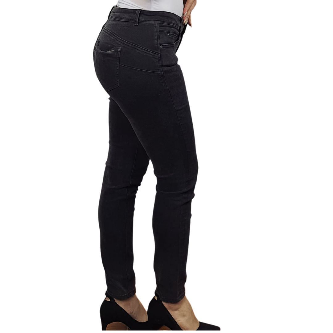 Jeans Vero Moda Gris Oscuro Style ZAMA X-SLIM JEANS(UM)
