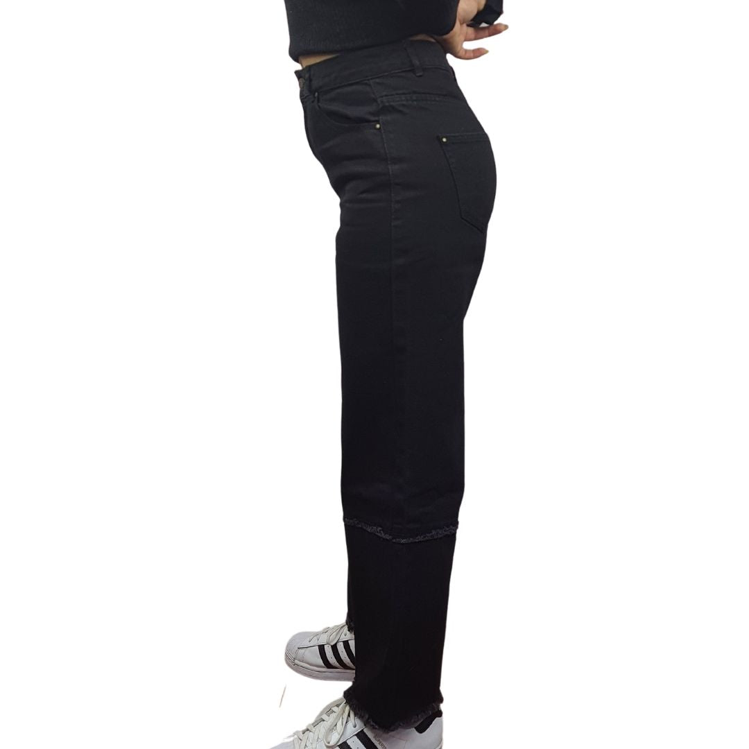 Pantalon Veromoda Negro Style TENDER HW LOOSE JEANS(UR)