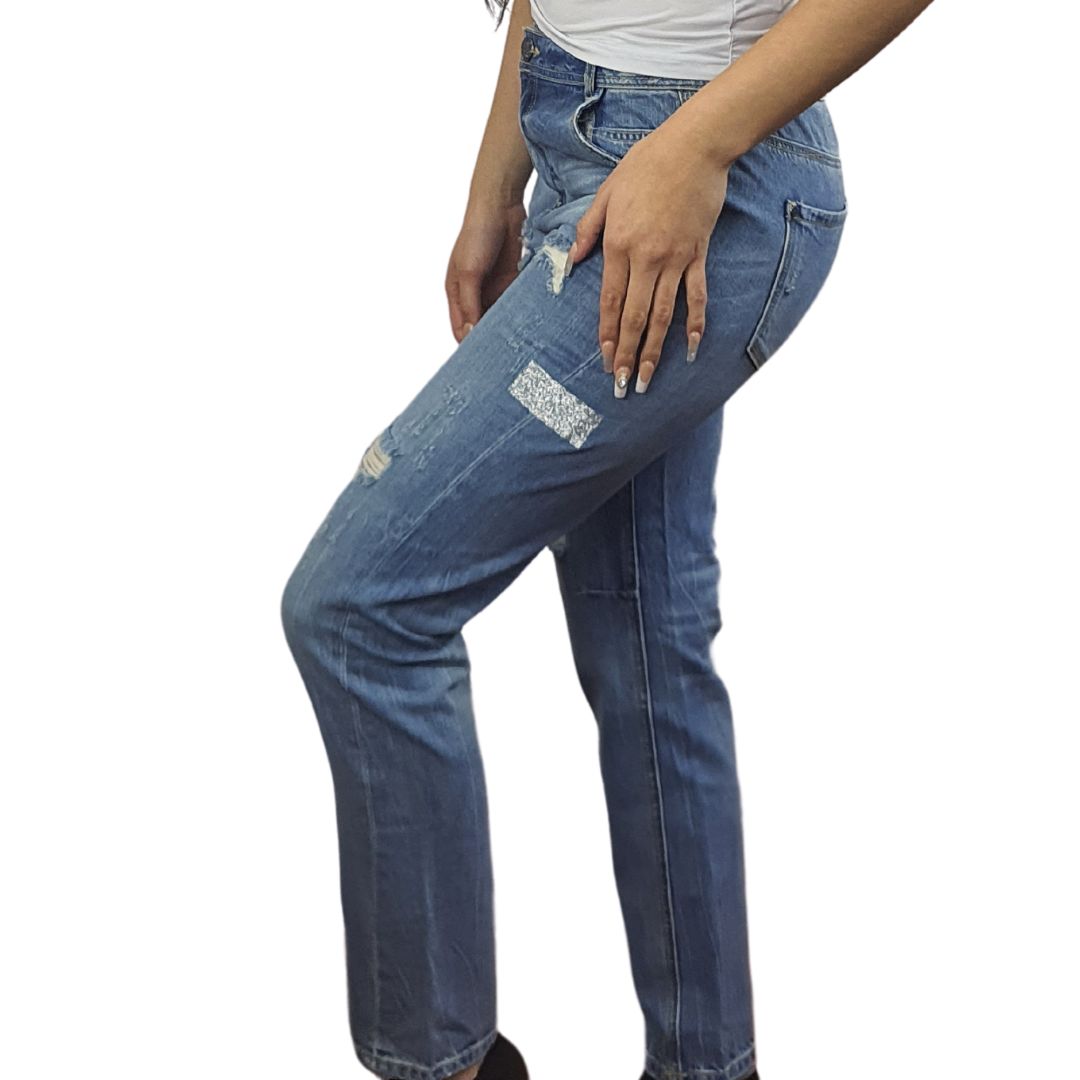 Jeans Vero Moda Azul Claro Style LAYOUT CARROT JEANS(UM)