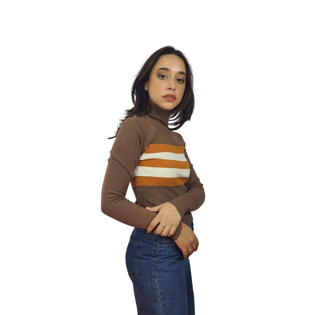 Sweater Vero Moda Caramelo Style WENDY L/S KNIT(PM-ET-2)