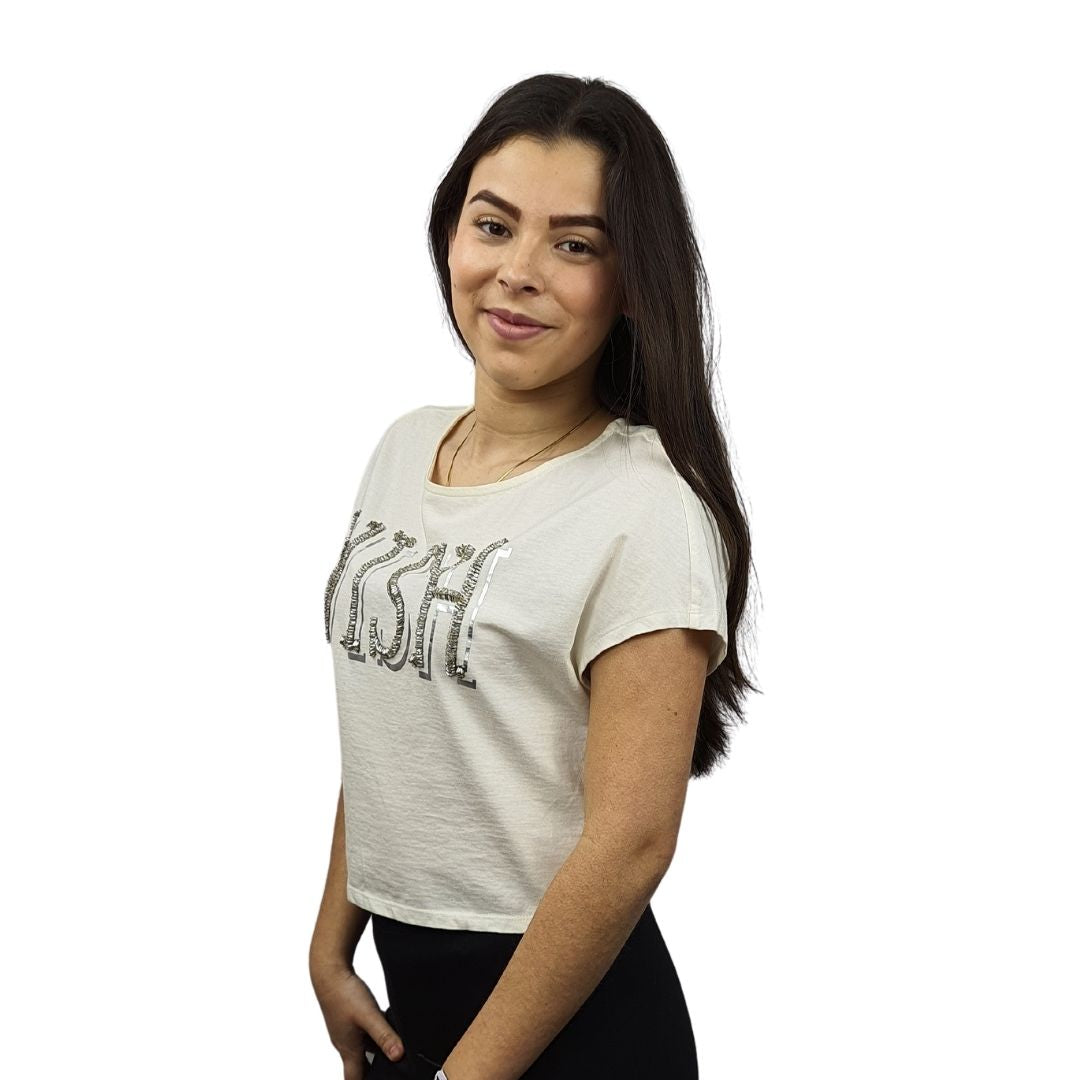 Polera Vero Moda Blanco Style KIMBERLY S/S TOP(NE-CT-3)