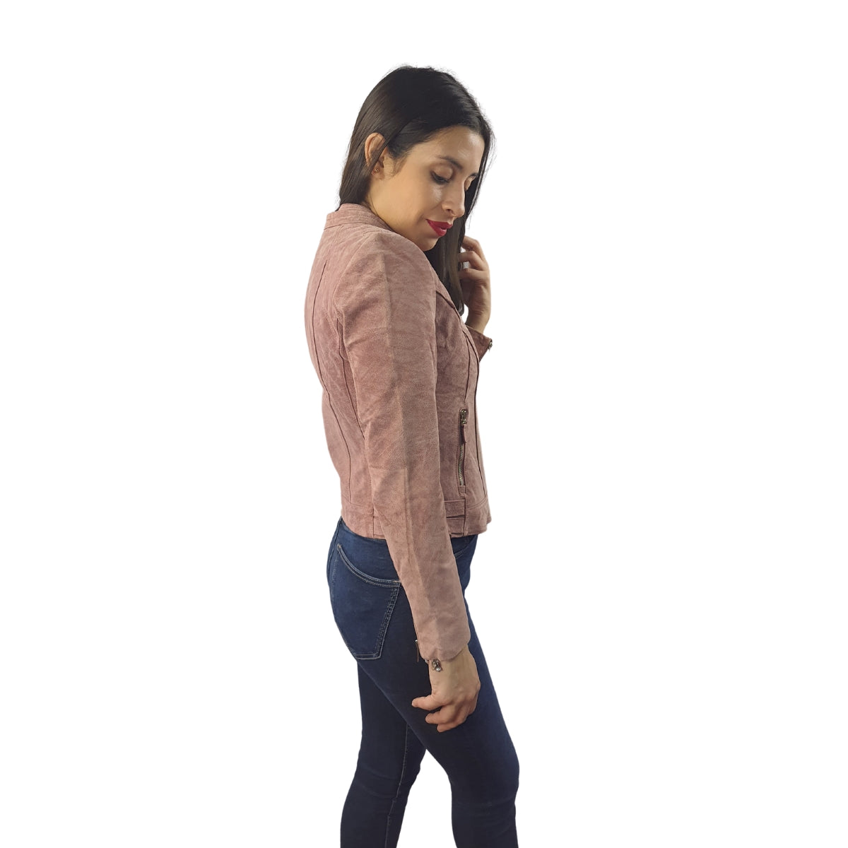 Chaqueta Vero Moda Rosa Vieja Style CACTUS PS LEATHER JACKET(DR)