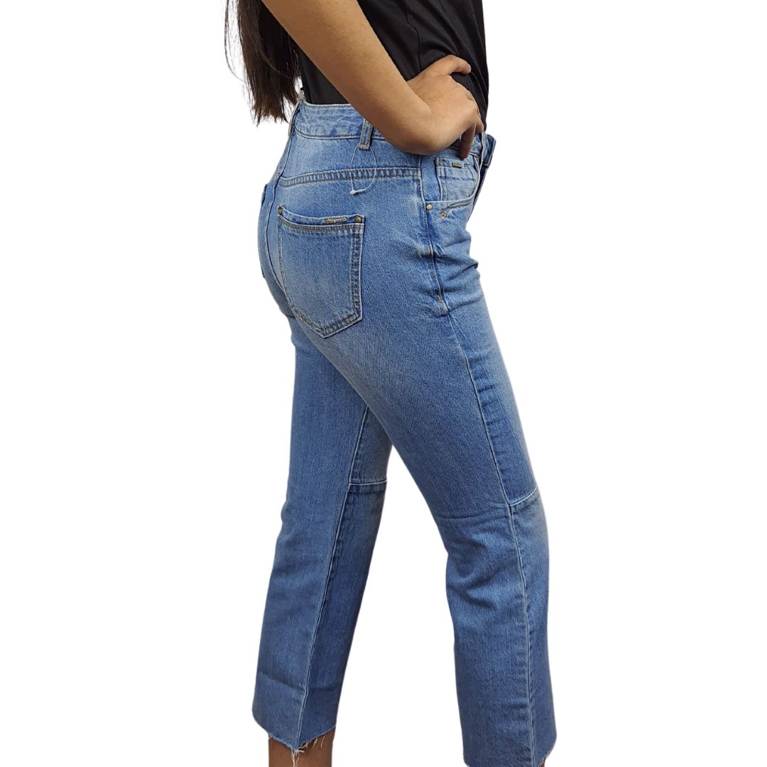 Jeans Vero Moda Azul Claro Style TWIG 7/8 MW SB JEANS(BJ)