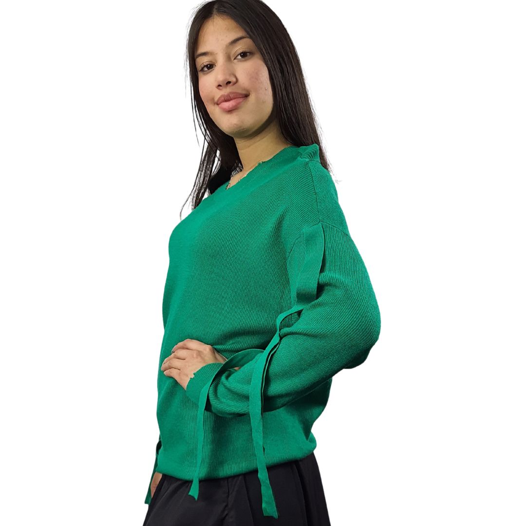 Sweater Vero Moda Verde Style IBIS L/S KNIT(LL)