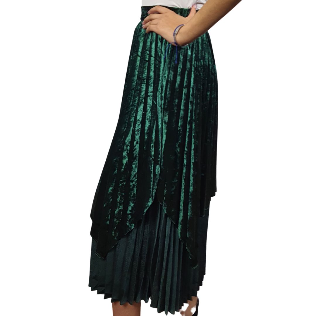 Falda Vero Moda Verde Style JODIE SKIRT(VMC-PF)