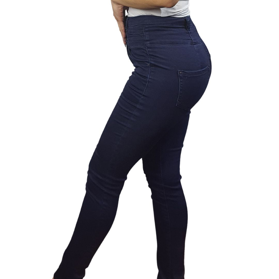 Jeans Vero Moda Azul Oscuro Style CASE HW X-SLIM JEANS(UM)