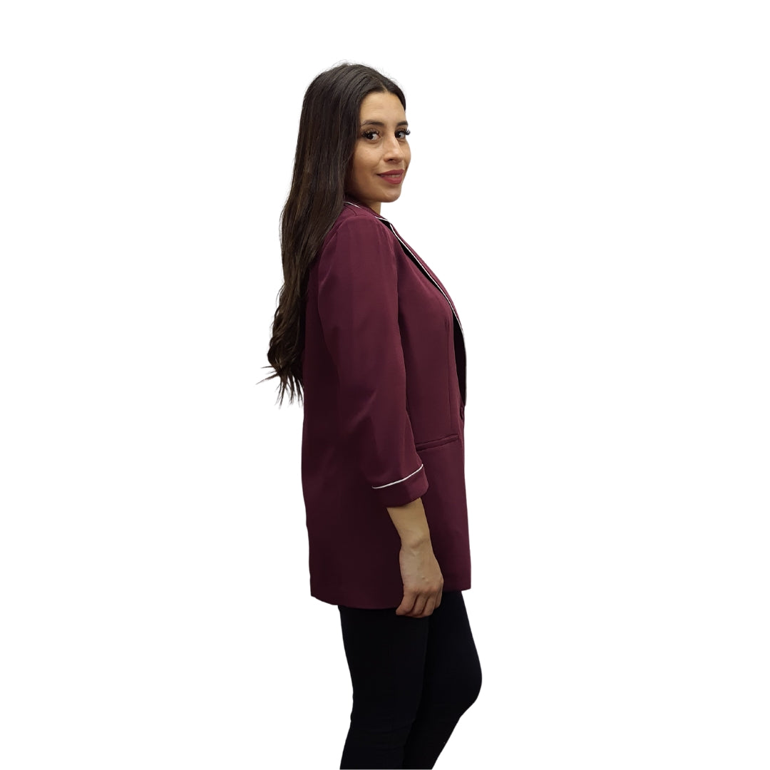 Blazer Vero Moda Burdeo Style DUY 3/4 BLAZER(TP)