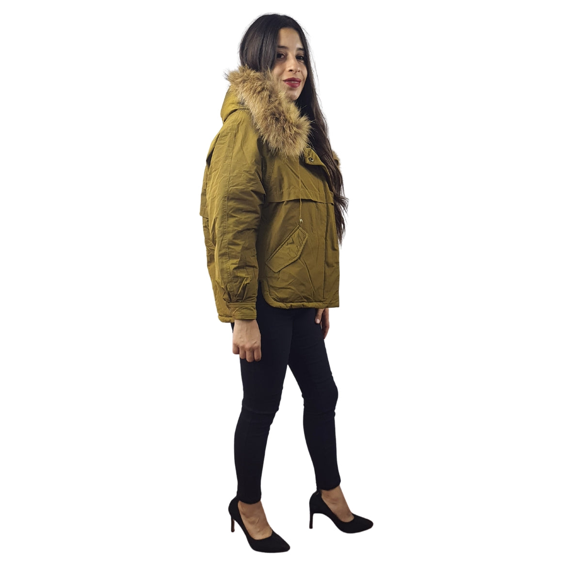 Chaqueta Vero Moda Verde Style COLOR SHORT DOWN JKT(DR)