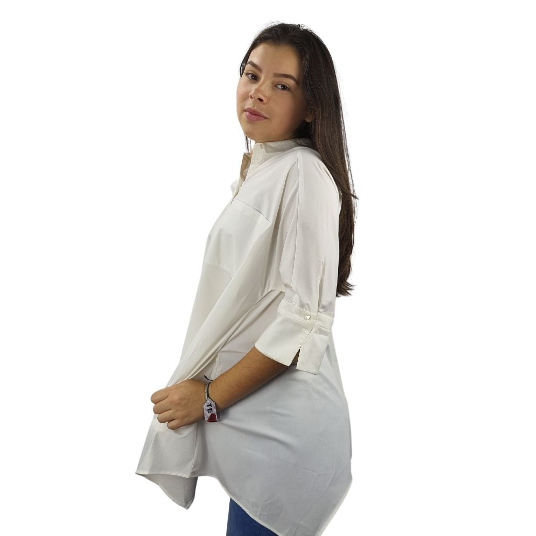 Blusa Vero Moda Blanco Style EVER 1/2 SHIRT(NE-EC-2)