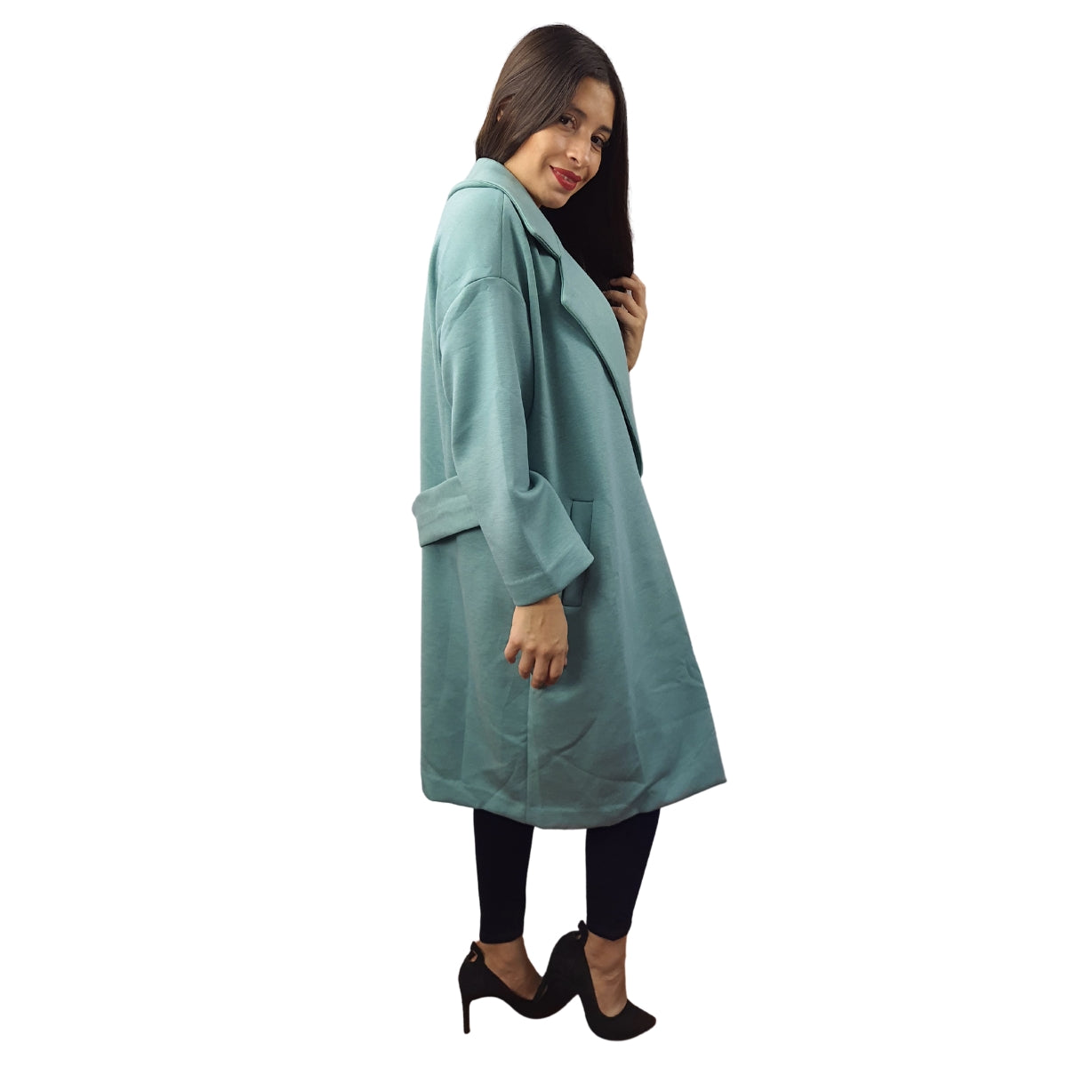 Blazer Vero Moda Verde Claro Style RAB LONG SWEAT BLAZER(MW-ET-3)