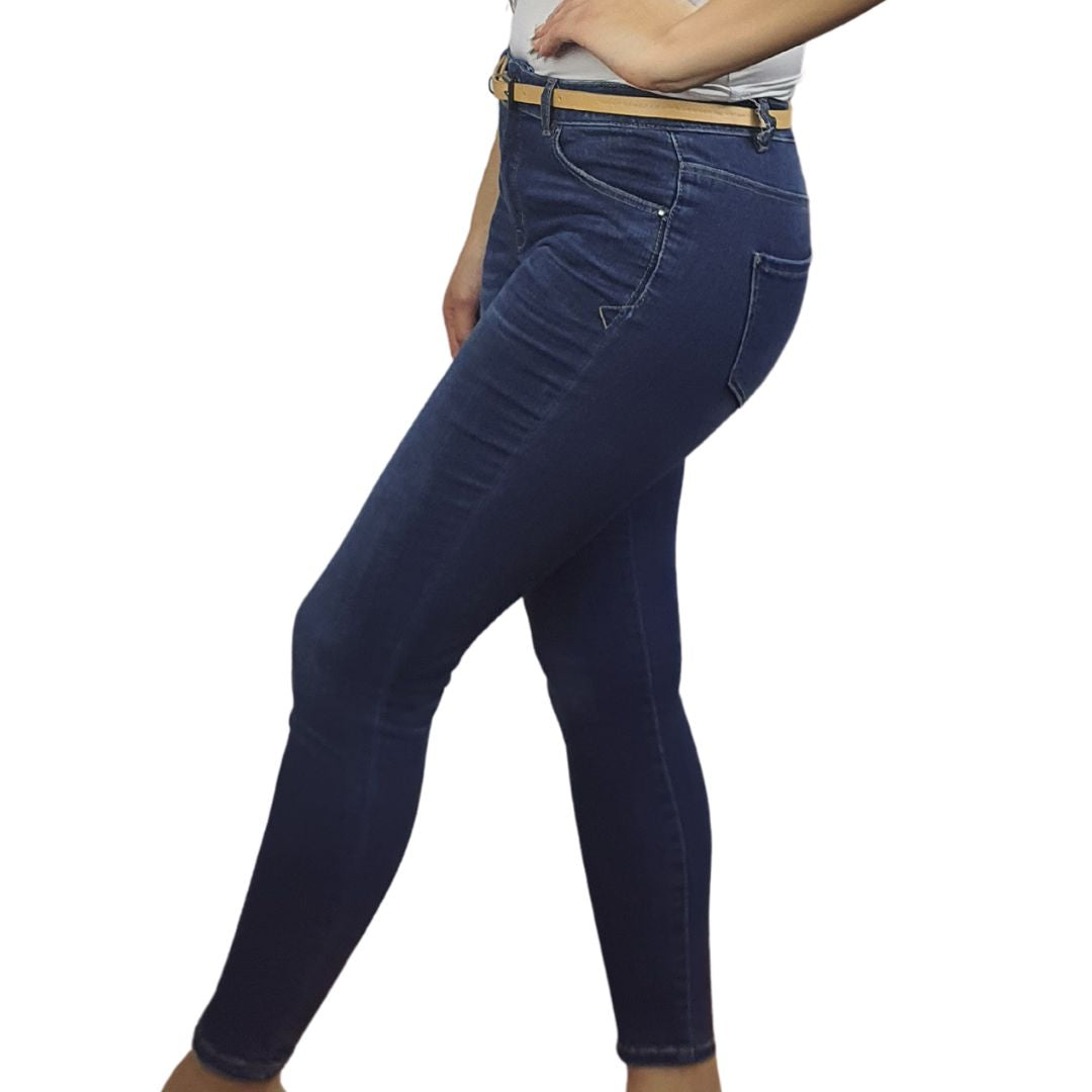 Jeans Vero Moda Azul Style DEARLY 9/10 MW X-SLIM JEANS(MM)