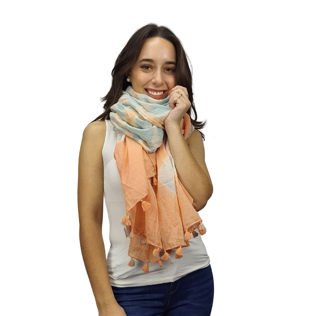 Pashmina Bufanda Rapsodia Lance Celeste