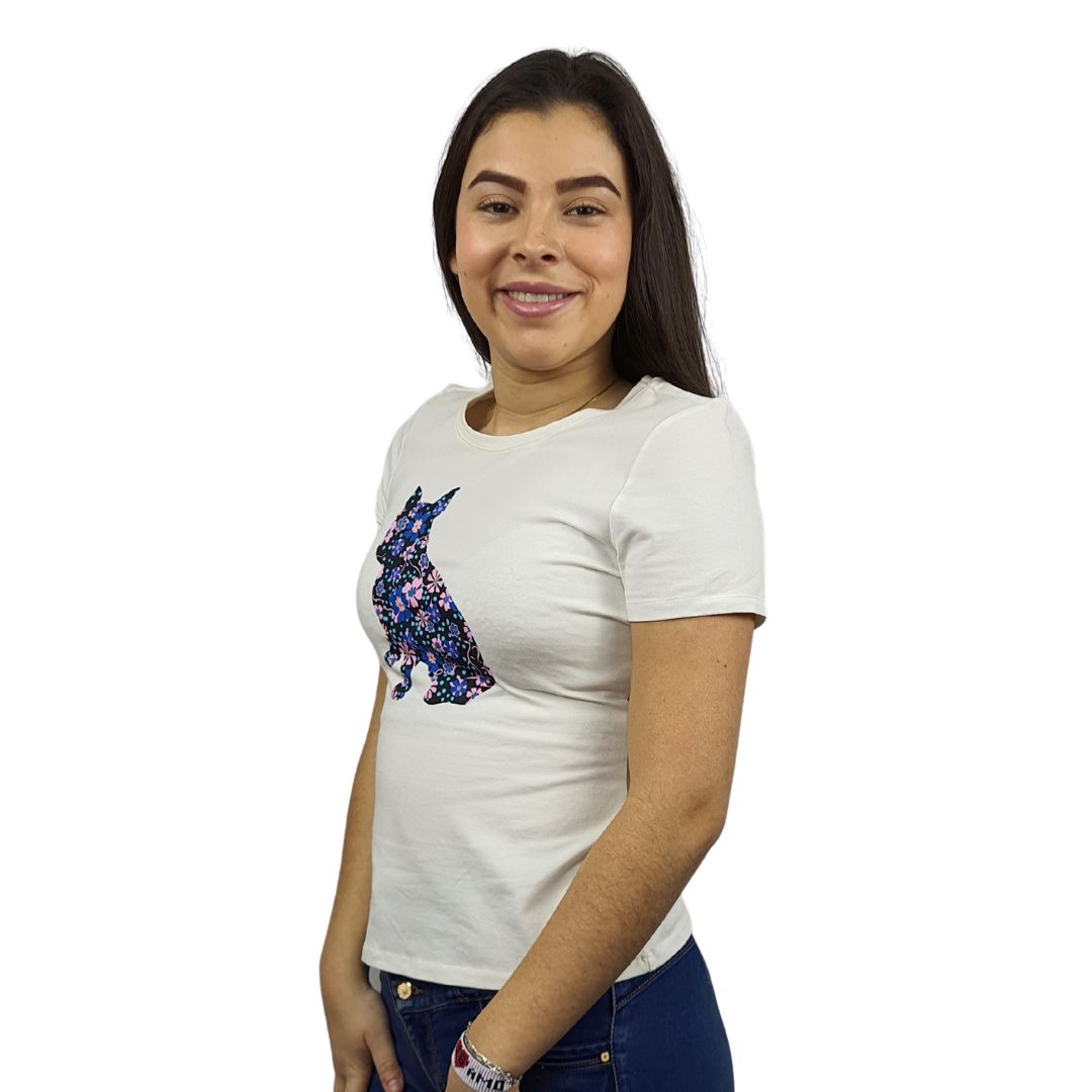 Polera Vero Moda Blanco Style PUPPY BASIC S/S TOP CL10(NN)