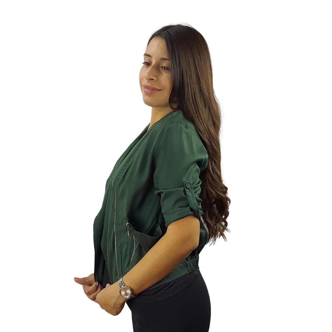 Chaqueta Vero Moda Verde Style IVY 3/4 JACKET(PM-CT-3)