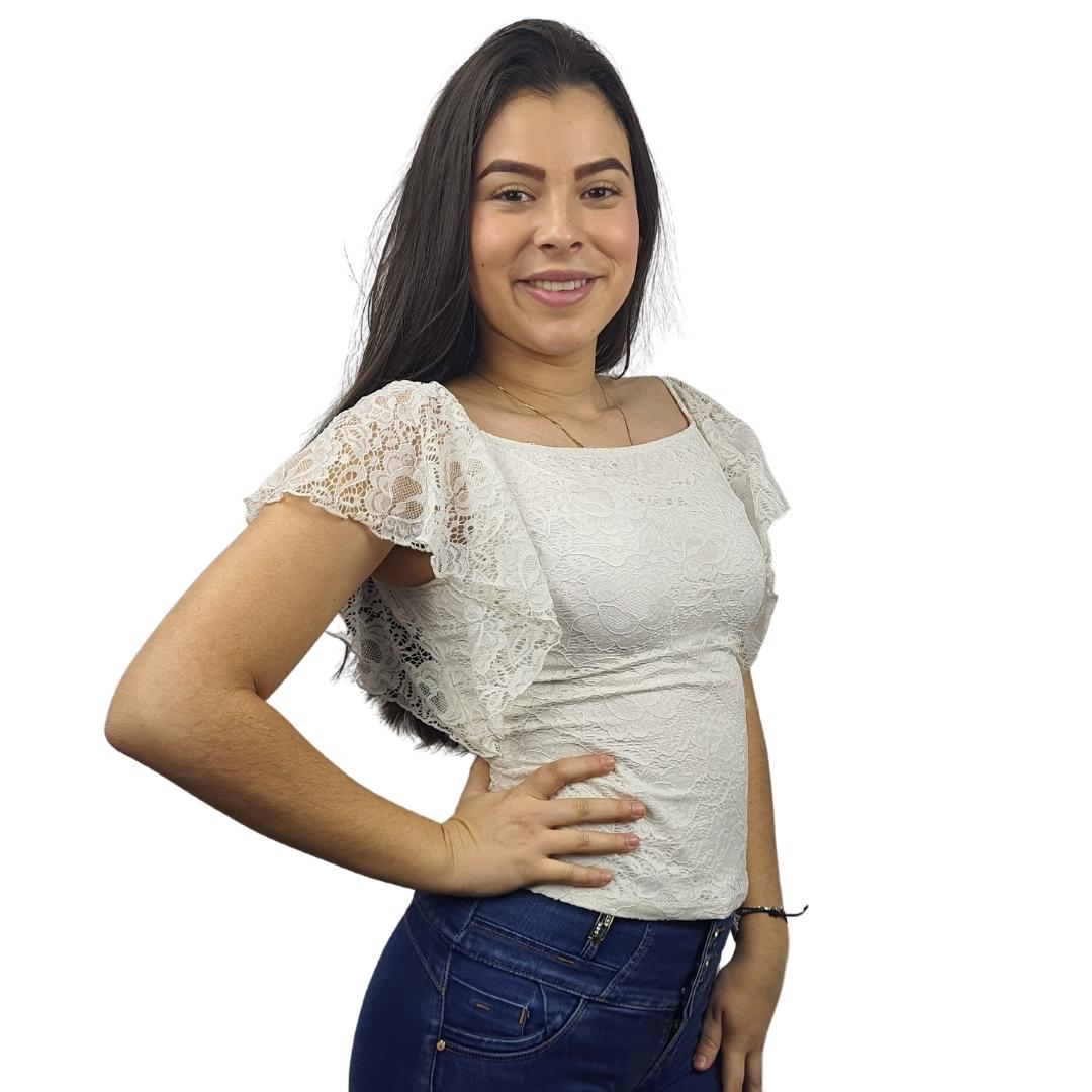 Blusa Vero Moda Blanco Style BETTY S/S TOP(VMC-HH)