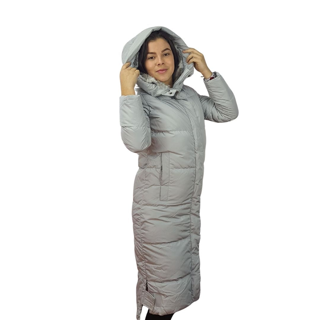 Parka Vero moda Gris Style SQUARE KNEE DOWN COAT(LL)