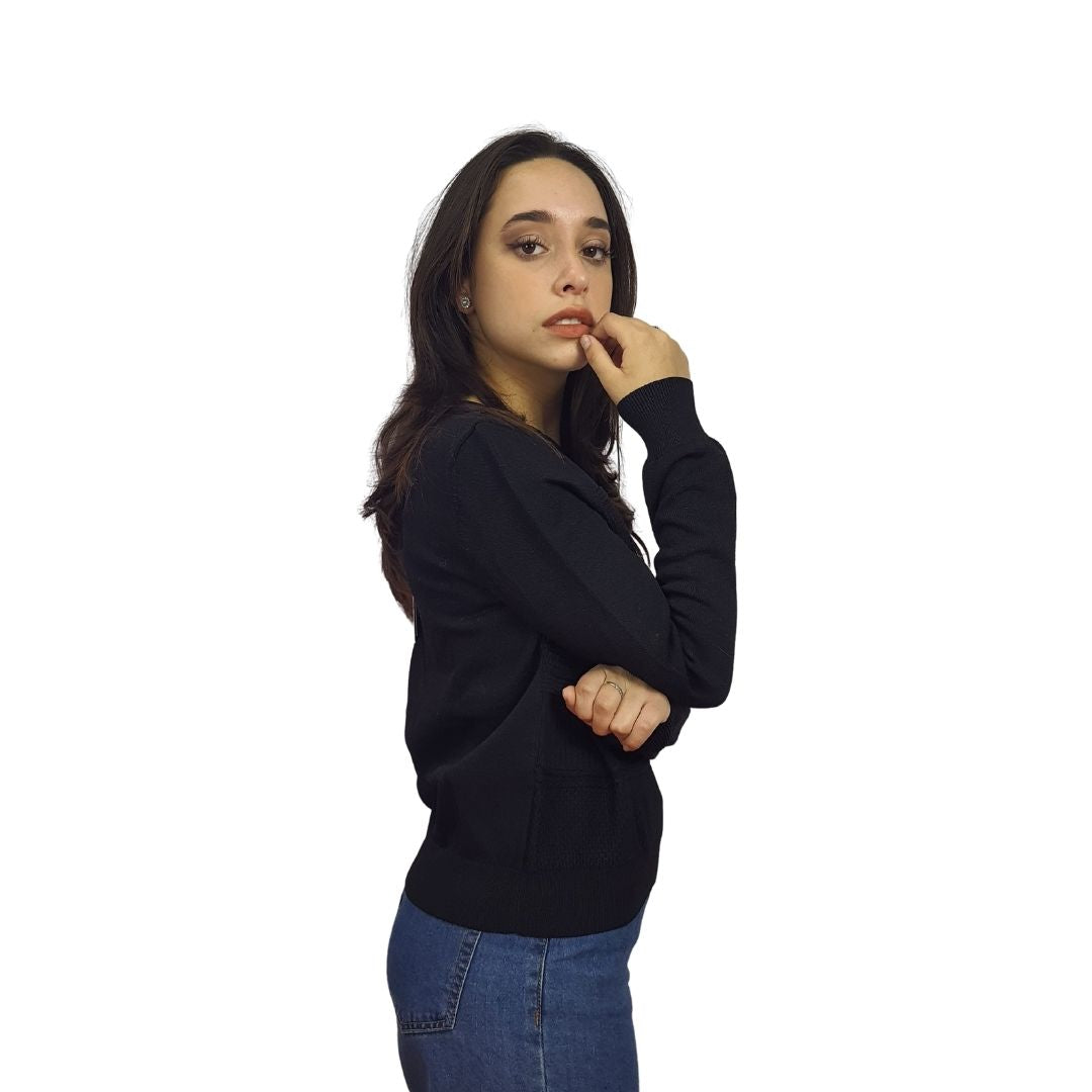 Sweater Vero Moda Negro Style JOANNA L/S KNIT(BT)