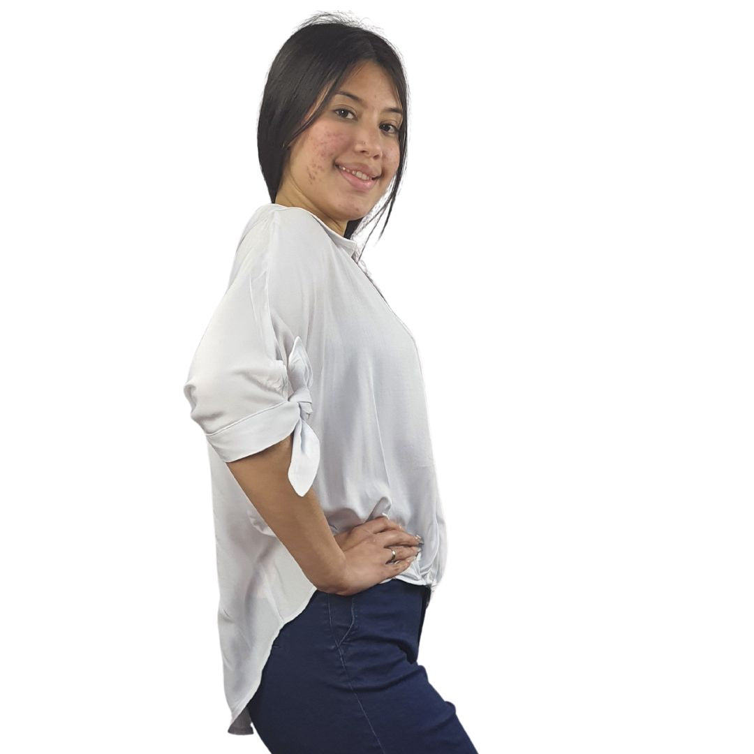 Blusa Vero Moda Blanco Style RAPIDS 1/2 SHIRT(SL)