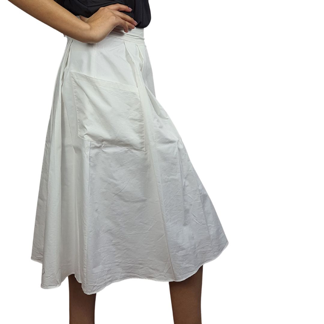 Falda Vero Moda Blanco Style DANA MIDI SKIRT(MM)