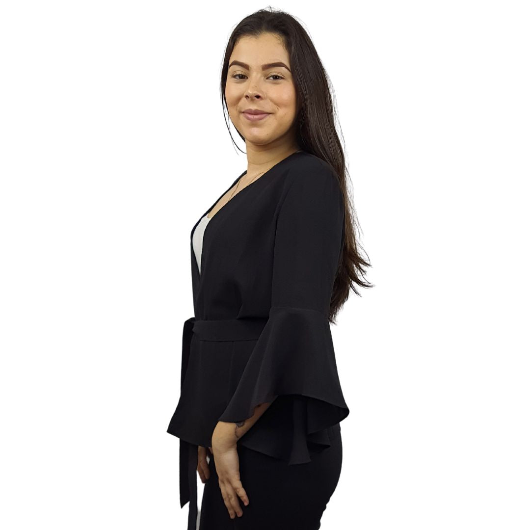 Blazer Vero Moda Negro Style HURRY 7/8 BLAZER(VMC-NC)