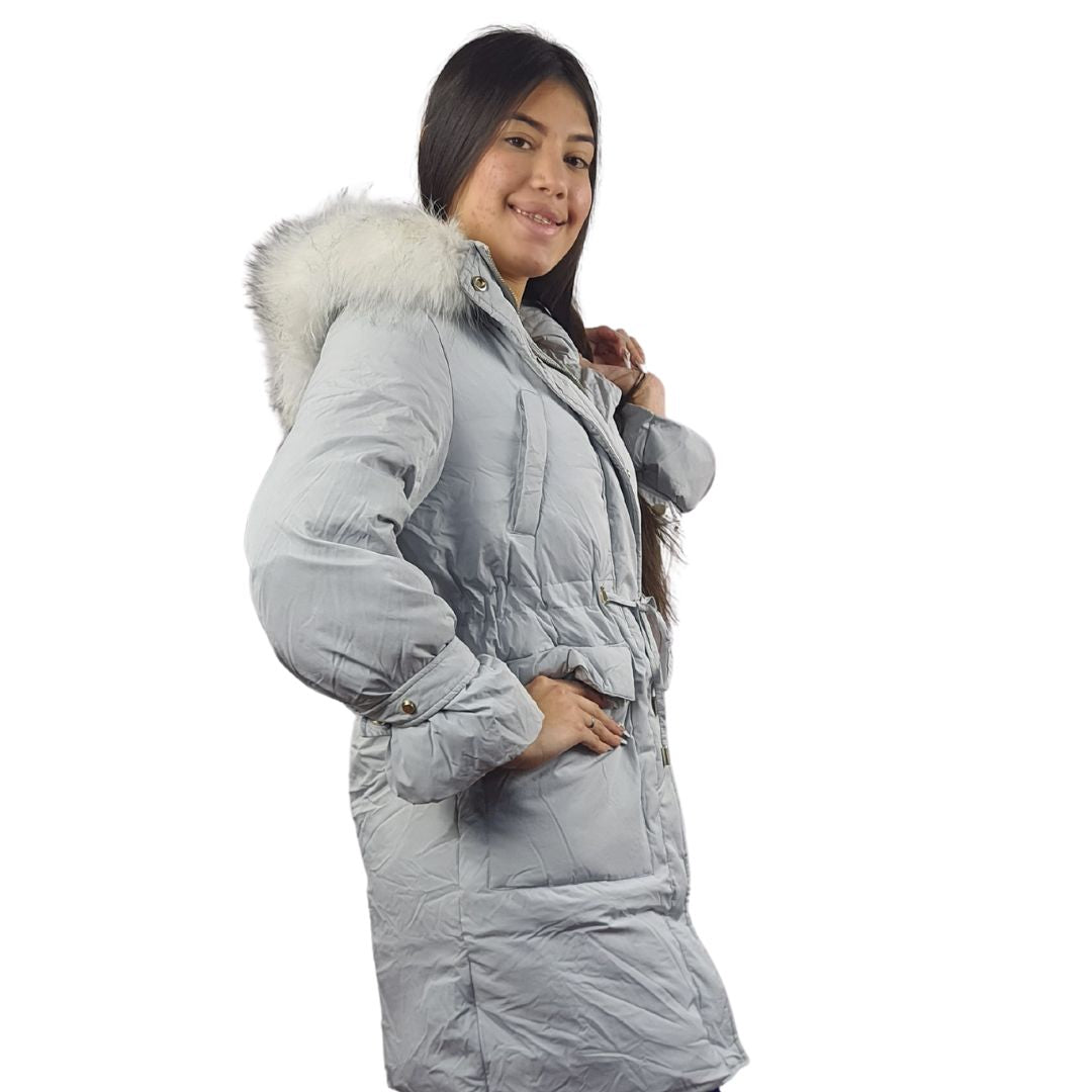 Parka Vero Moda Gris Style GAME 3/4 DOWN COAT(PF)