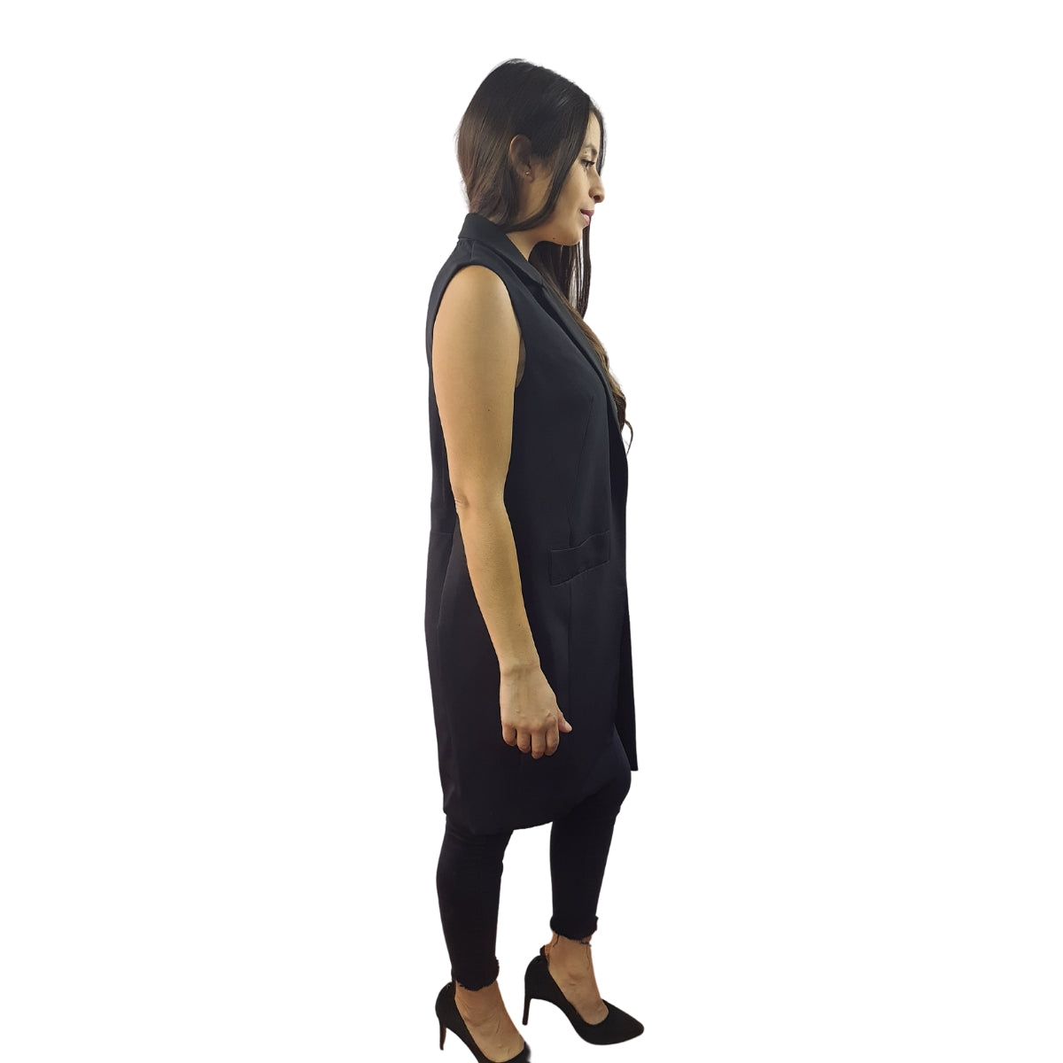 Tapado Vero Moda Negro Style AURE WAISTCOAT(VMC-PM-ET-3)
