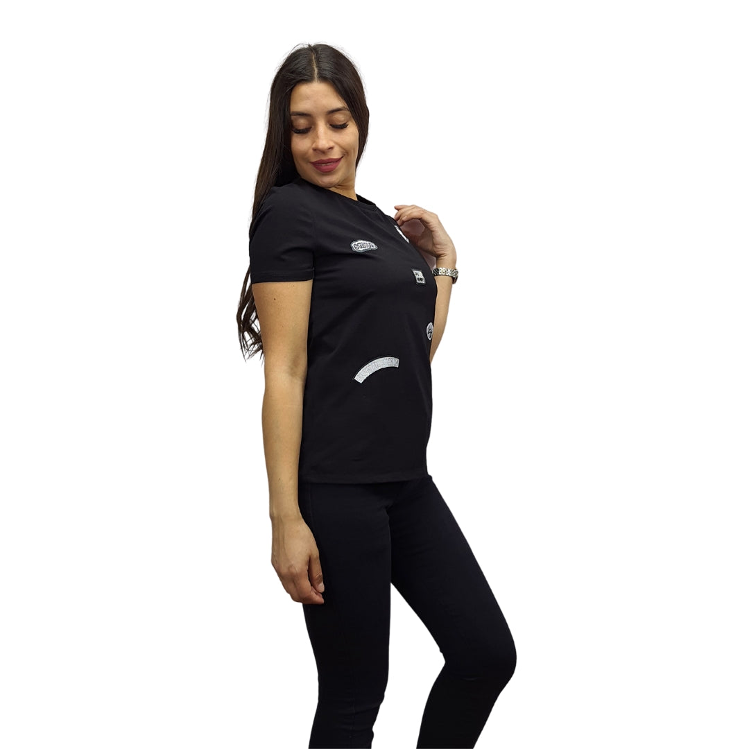 Polera Vero Moda Negro Style AMY S/S TOP(SD)