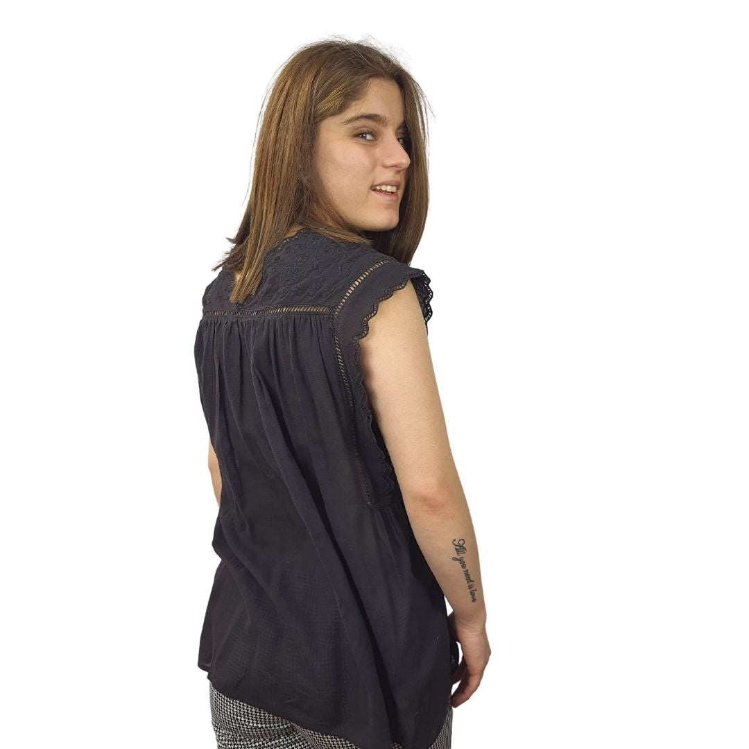Blusa Rapsodia Madison Negro