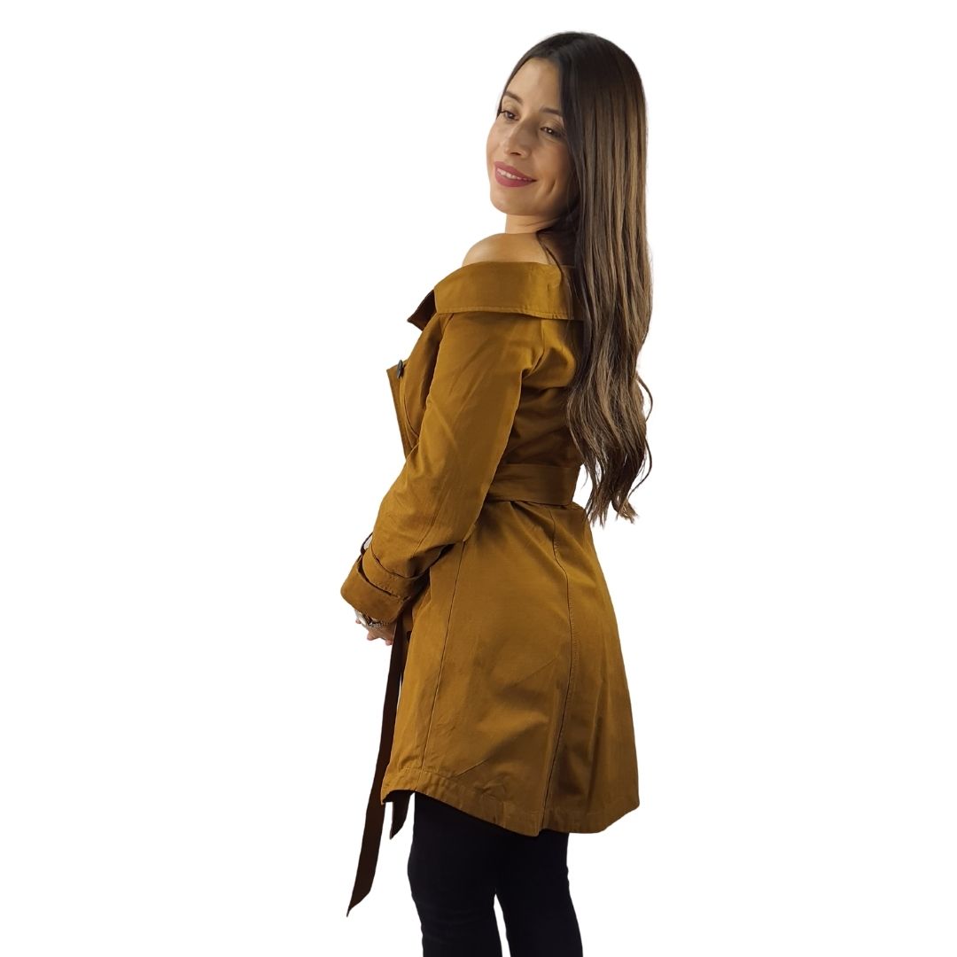 Vestido Vero Moda Marron Style DROW L/S JACKET(FI)