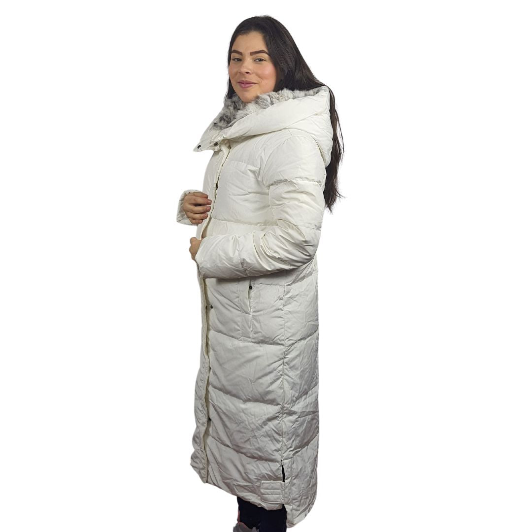 Parka Vero Moda Blanco Style SQUARE KNEE DOWN COAT(UM)
