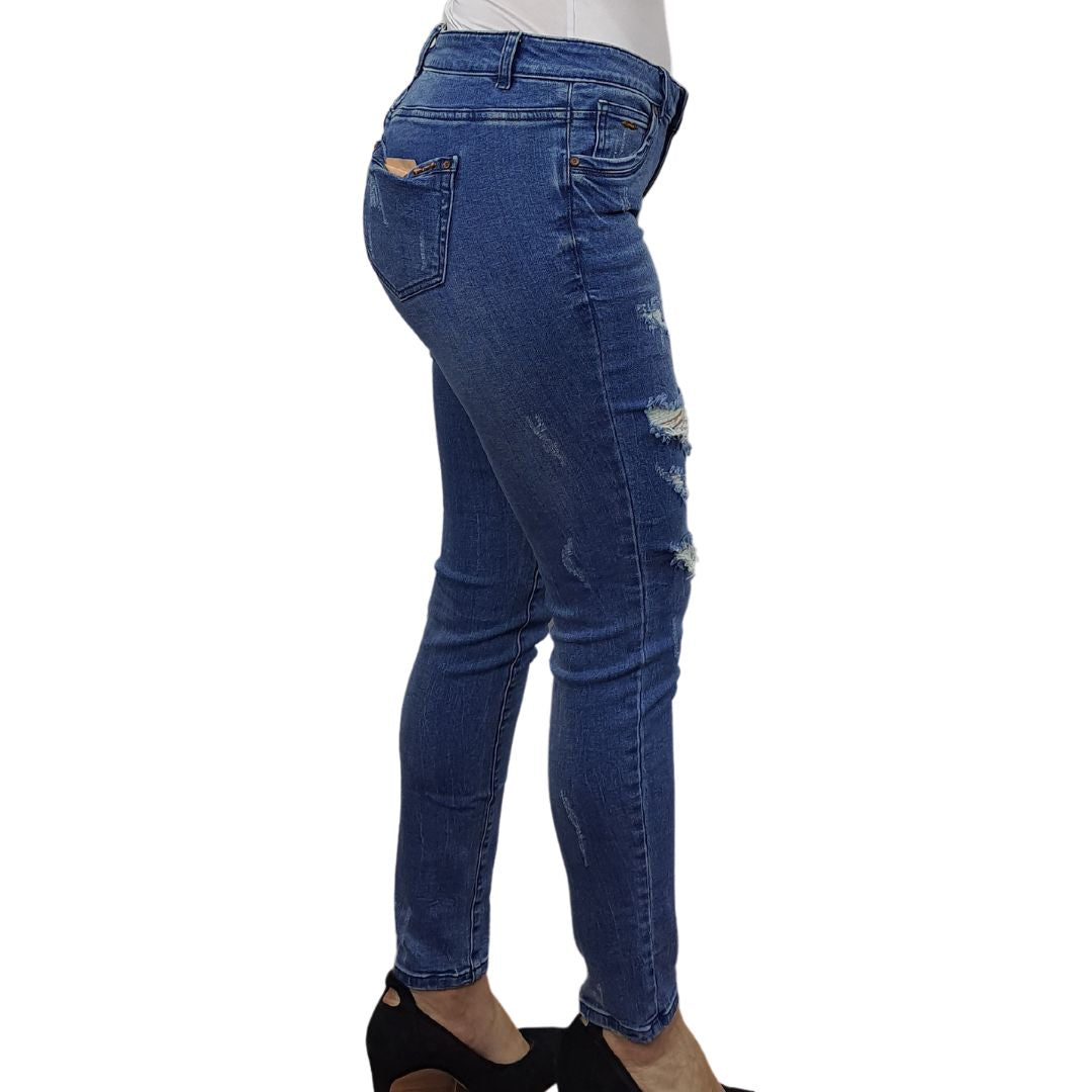 Jeans Vero Moda Azul Style EDGE X-SLIM JEANS(BT)