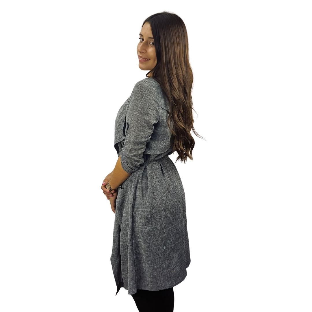 Blazer Vero moda Gris Style MOON 9/10 COAT(VMC-MM)