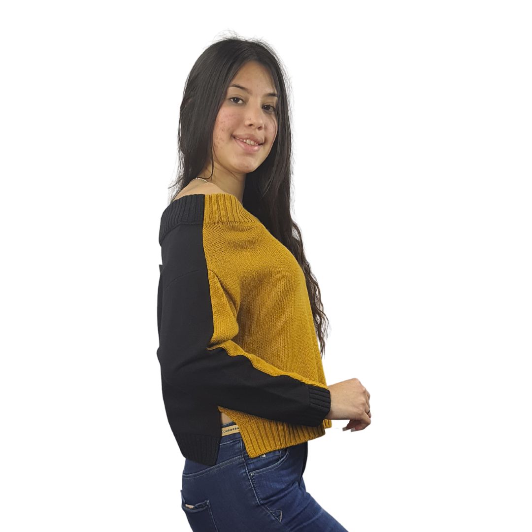 Sweater Vero Moda Mostaza Style JAYNE L/S SWEAT(HOMEWEAR)
