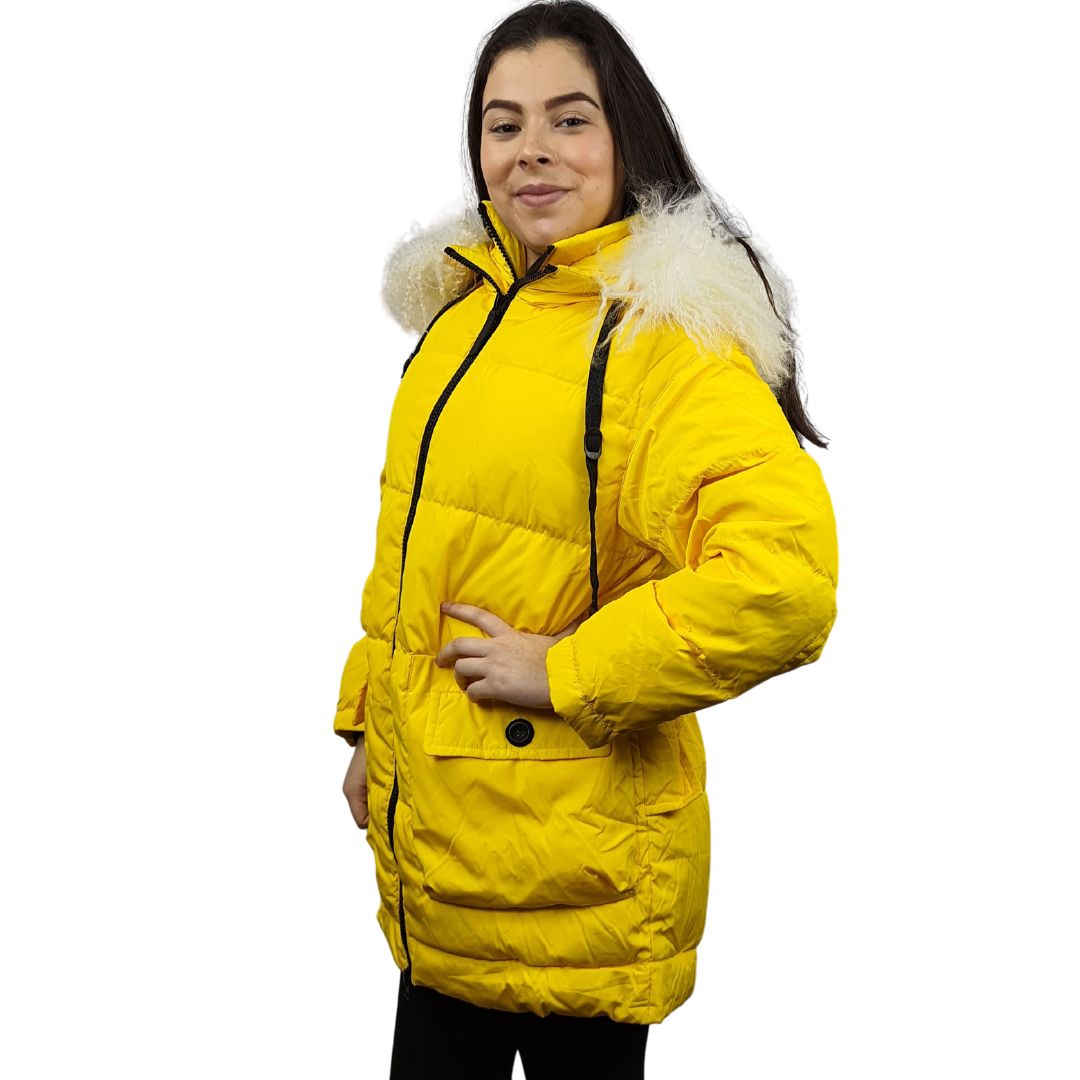Parka Vero Moda Amarillo Style LOBSTER 3/4 DOWN COAT(AL)