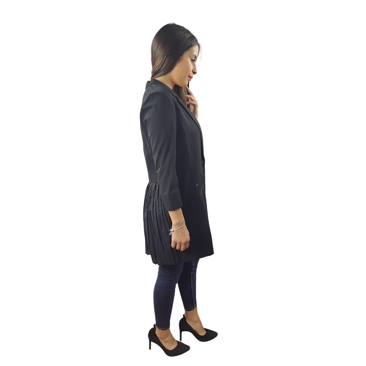 Blazer Vero Moda Negro Style TETHYS 3/4 BLAZER(VMC-TP-EC-3)