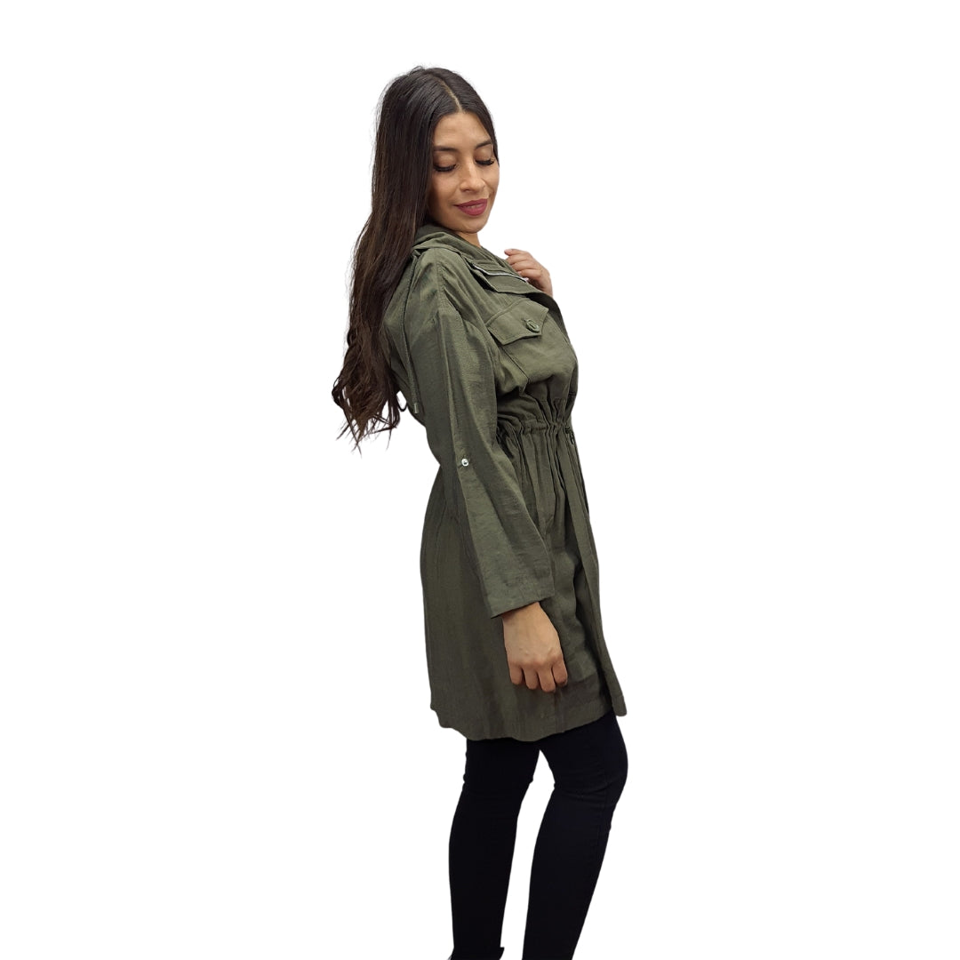 Chaqueta Vero Moda Verde Style HORS L/S COAT(NR)