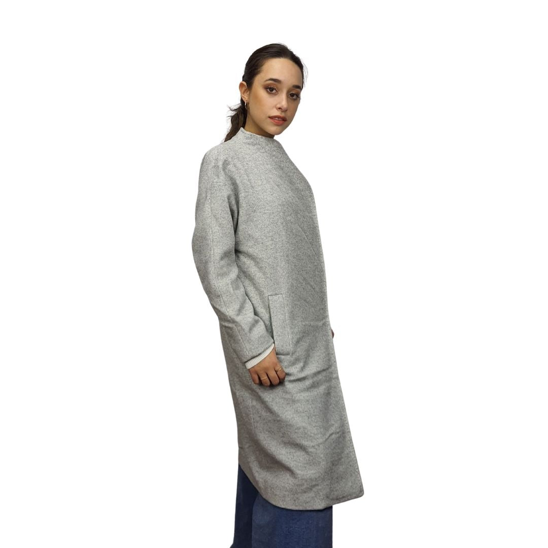 Blazer Vero Moda Gris Style FILM L/S WOOL COAT(VMC-EL)