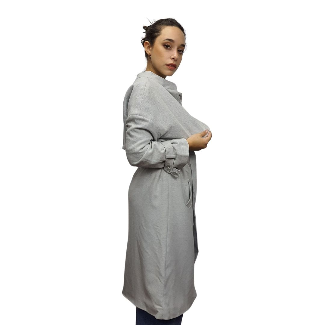 Blazer Vero Moda Gris Style MELANGE 7/8 COAT(VMC-PM-ET-3)
