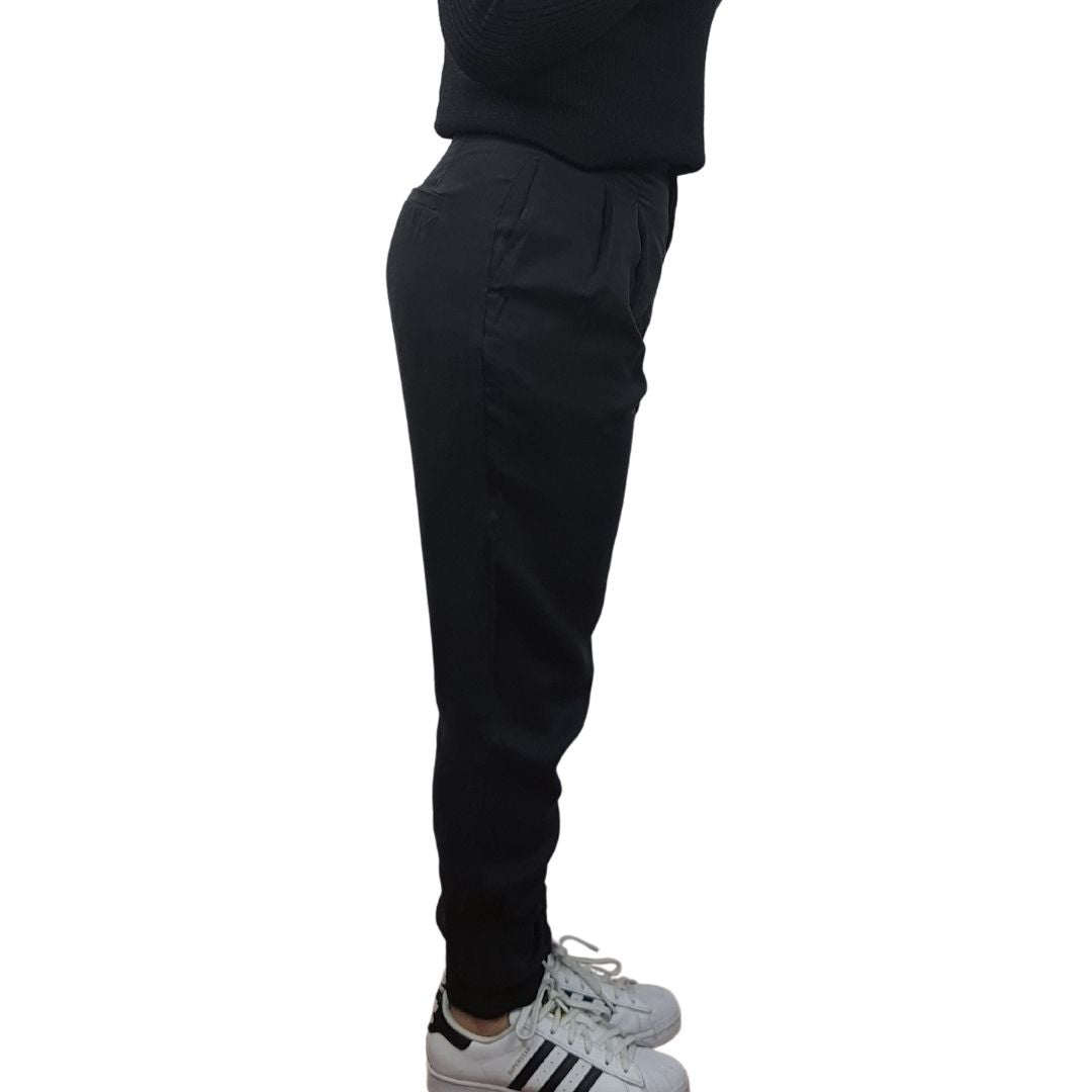 Pantalon Vero Moda Negro Style ARTEMIS 9/10 CARROT PANTS(BN-ET-2)