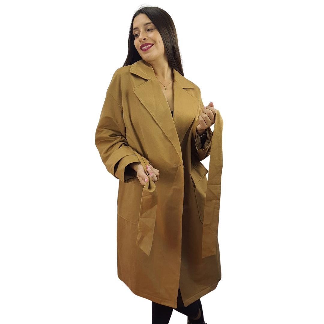 Tapado Vero moda Marron Style CHOICE WHENEVER L/S COAT-OR