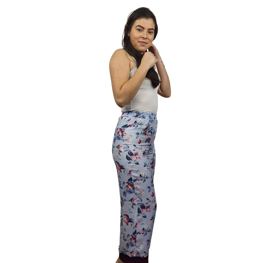 Pantalon de Pijama Vero Moda Azul Style JULIANA 9/10 PAJAMA PANTS(HOMEWEAR)