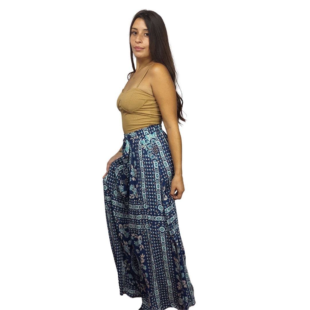Falda Rapsodia Riverside Azul