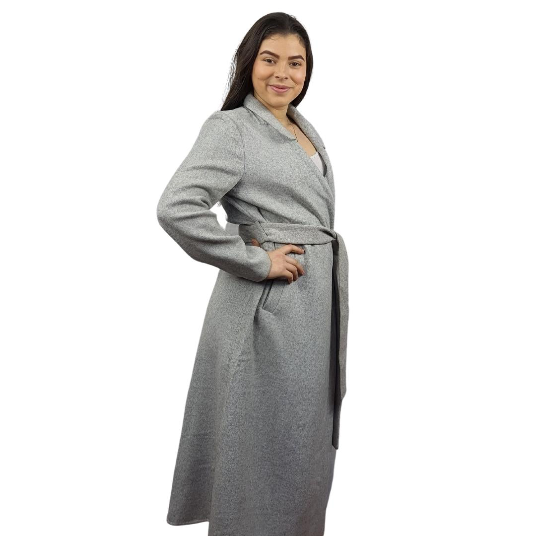 Blazer Vero Moda Gris Style FIONA L/S DF WOOL COAT(VMC-NL)