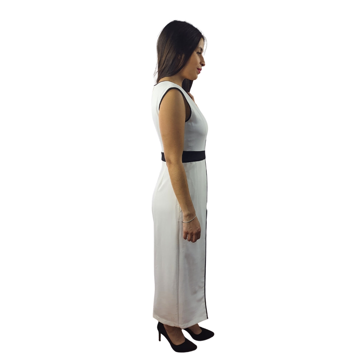 Entero Vero Moda Blanco Style PEAR 7/8 WIDE CATSUIT(VMC-MP)