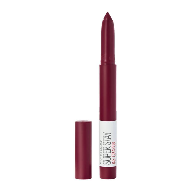 Labial Super Stay Ink Crayon 55 Make It Happen Maybelline