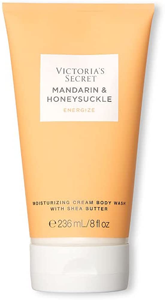 Mandarin Honeysuckle Victoria Secret 236ml Moisturing Cream Body Wash Mujer (Formato 2023)