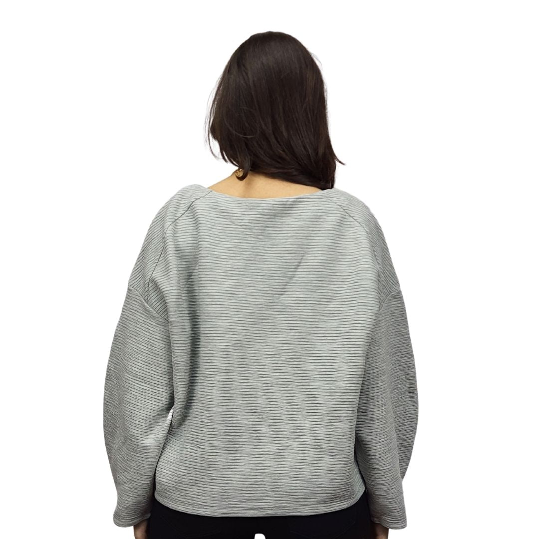 Sweater Vero Moda Gris Style PUFF L/S TOP(PM-ET-2)