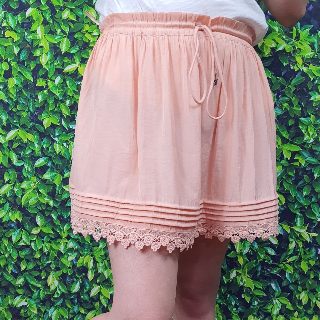 Falda Rapsodia Beverly Rosa
