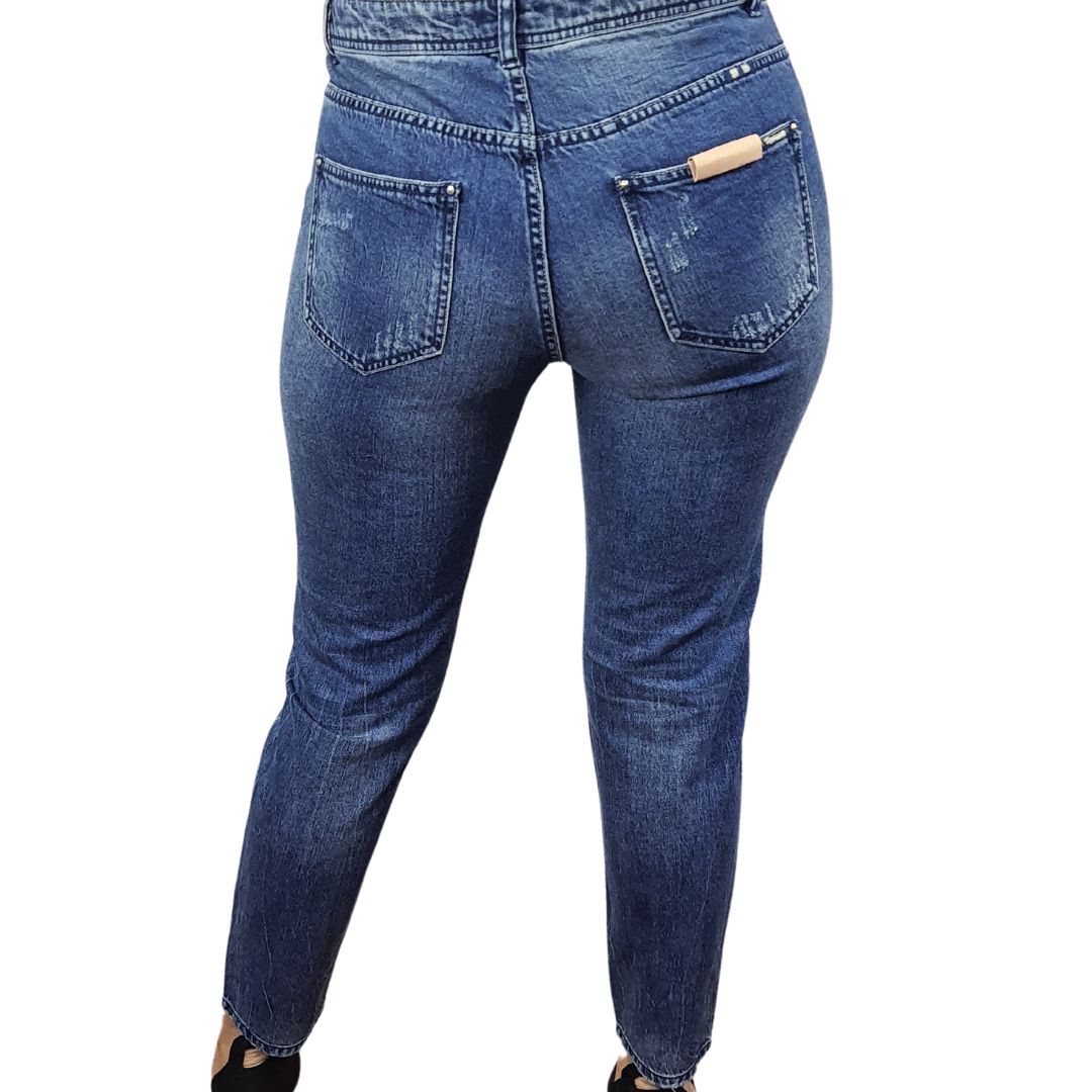 Jeans Vero Moda Azul Style MUSIC BOYFRIEND JEANS(UM)