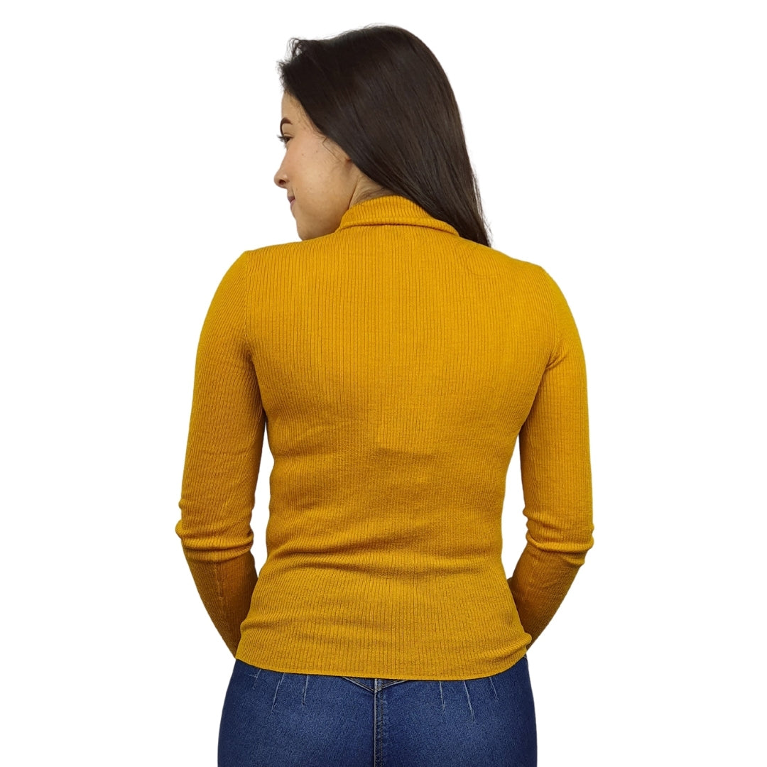Blusa Vero Moda Mostaza Style CHOICE PHYSIC L/S KNIT-OR